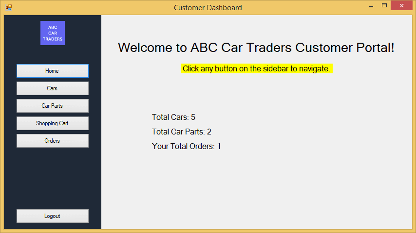 Car Trading Management System